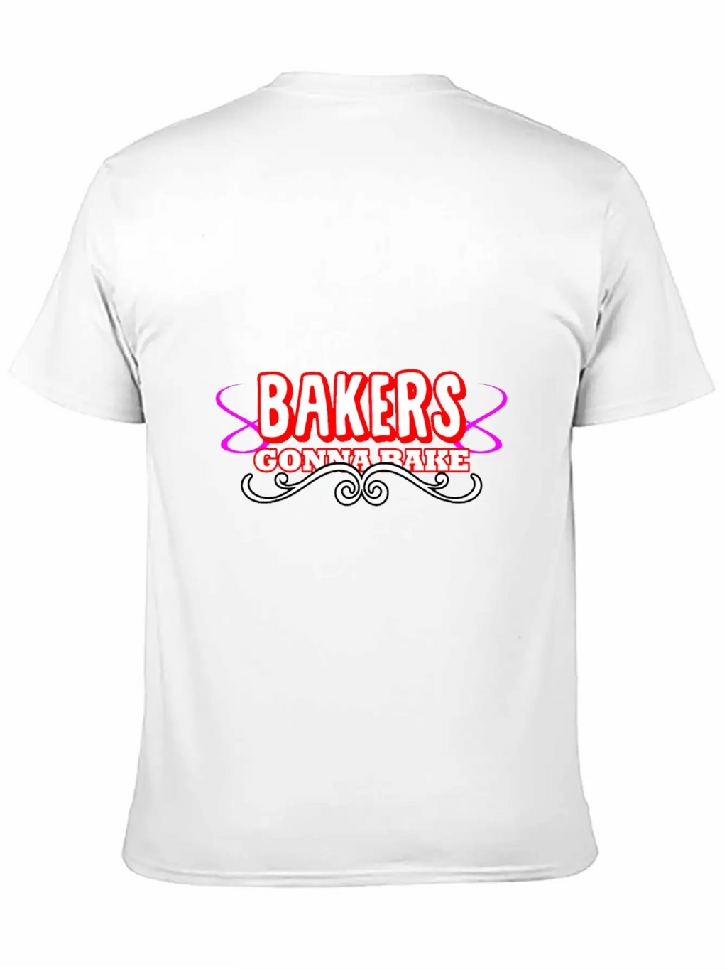 Bakers Gonna Bake Relaxed Everyday Tee – Lightweight And Durable Cotton