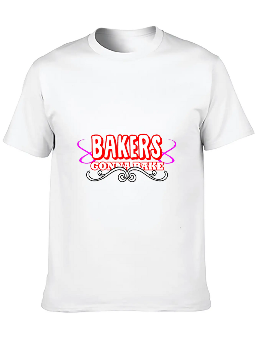 Bakers Gonna Bake Relaxed Everyday Tee – Lightweight And Durable Cotton