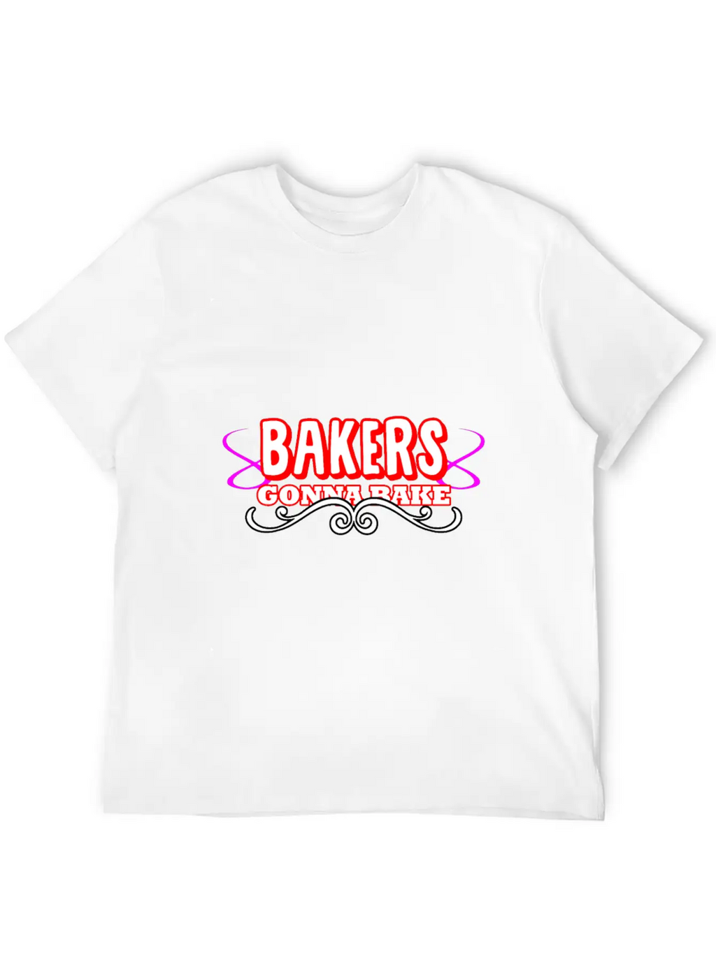 Bakers Gonna Bake Relaxed Everyday Tee – Lightweight And Durable Cotton