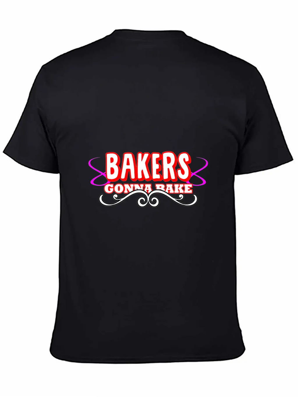 Bakers Gonna Bake Relaxed Everyday Tee – Lightweight And Durable Cotton