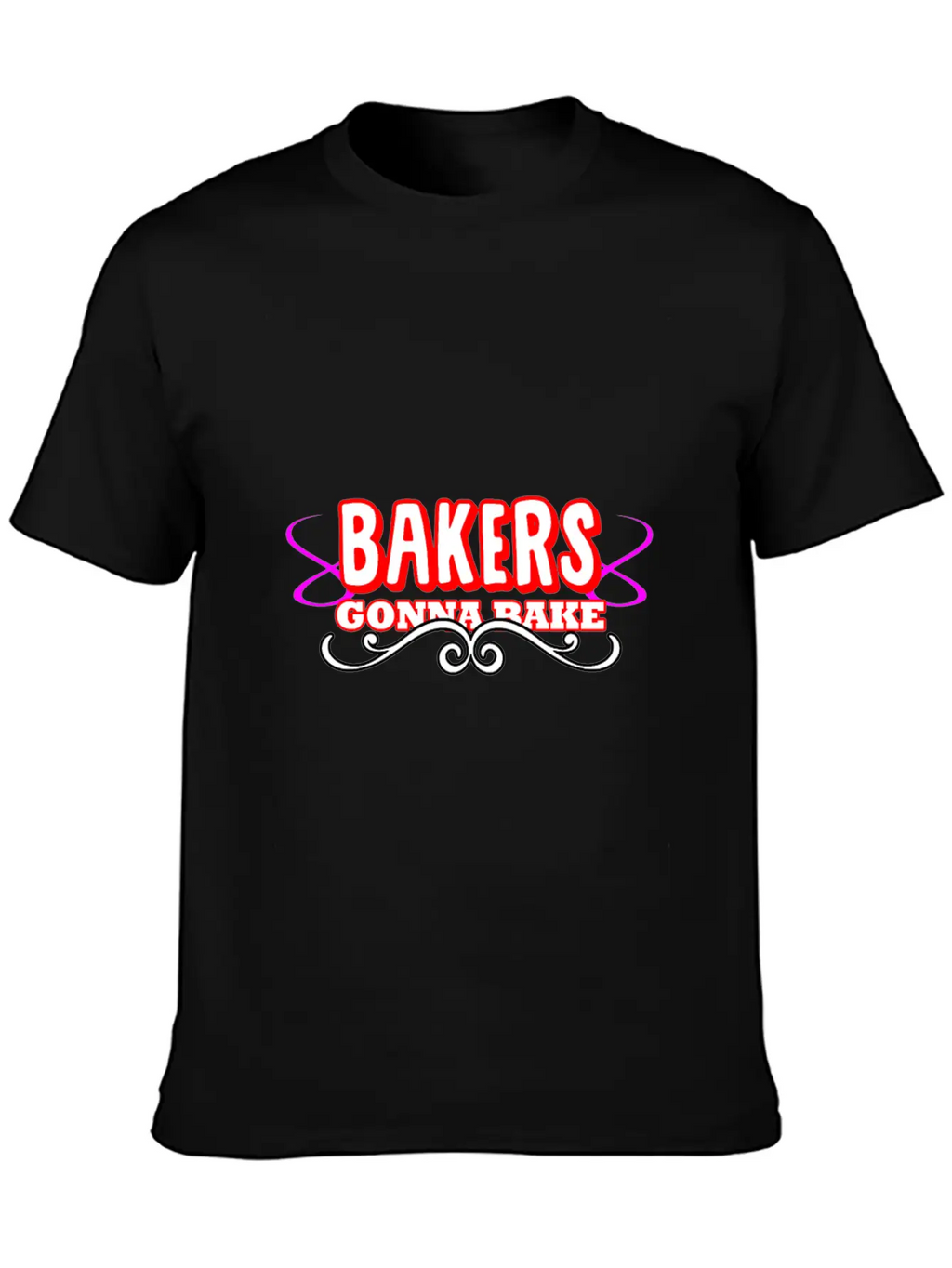 Bakers Gonna Bake Relaxed Everyday Tee – Lightweight And Durable Cotton