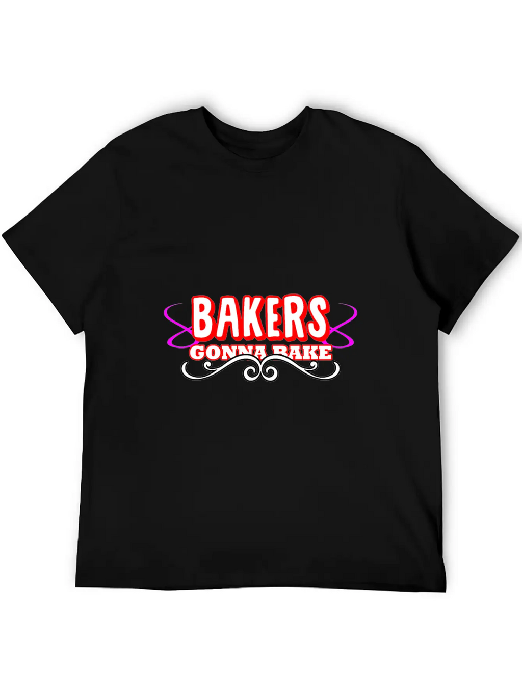 Bakers Gonna Bake Relaxed Everyday Tee – Lightweight And Durable Cotton