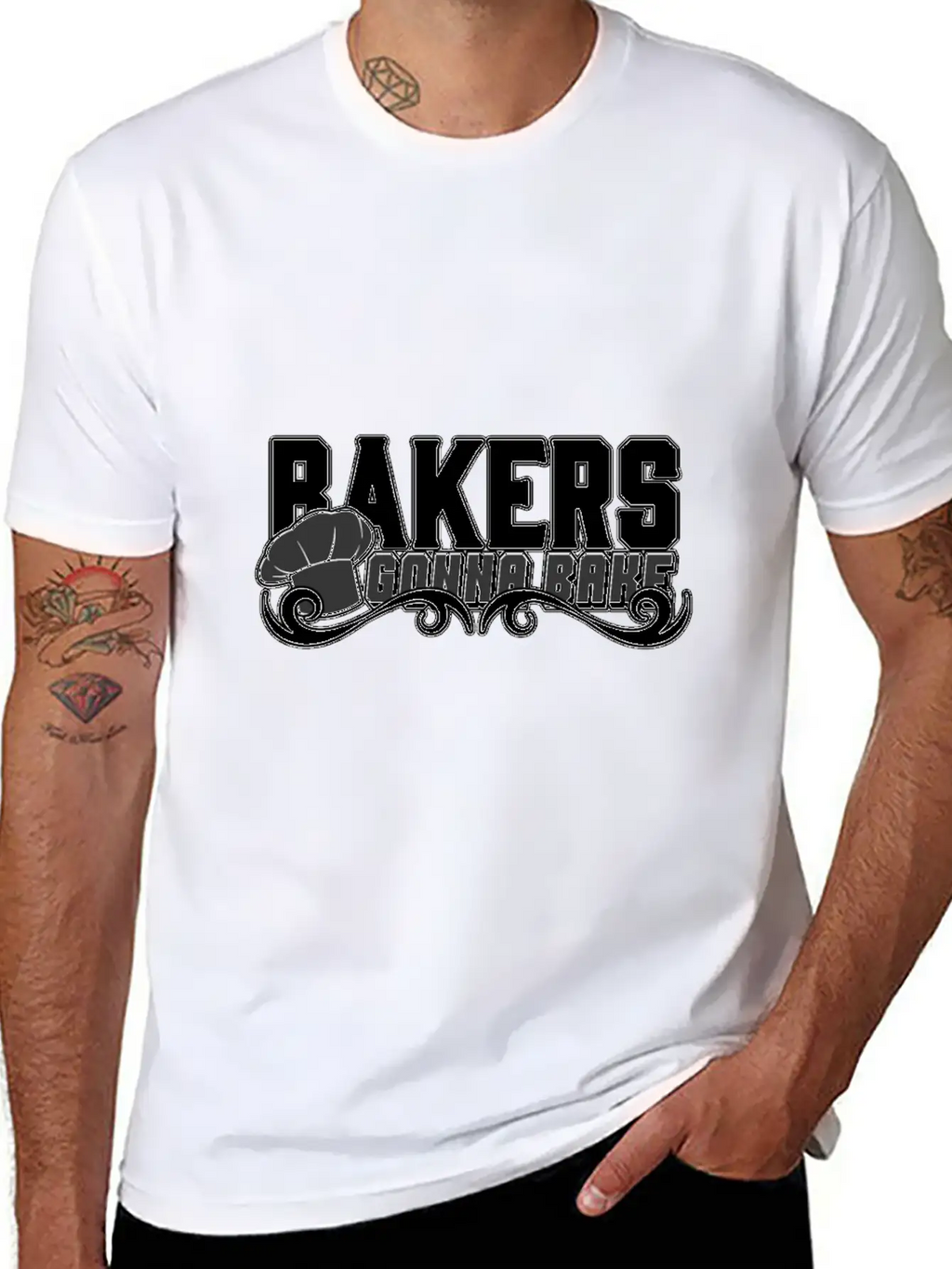 Bakers Gonna Bake Timeless Short Sleeve Tee – Comfy And Minimalist Design
