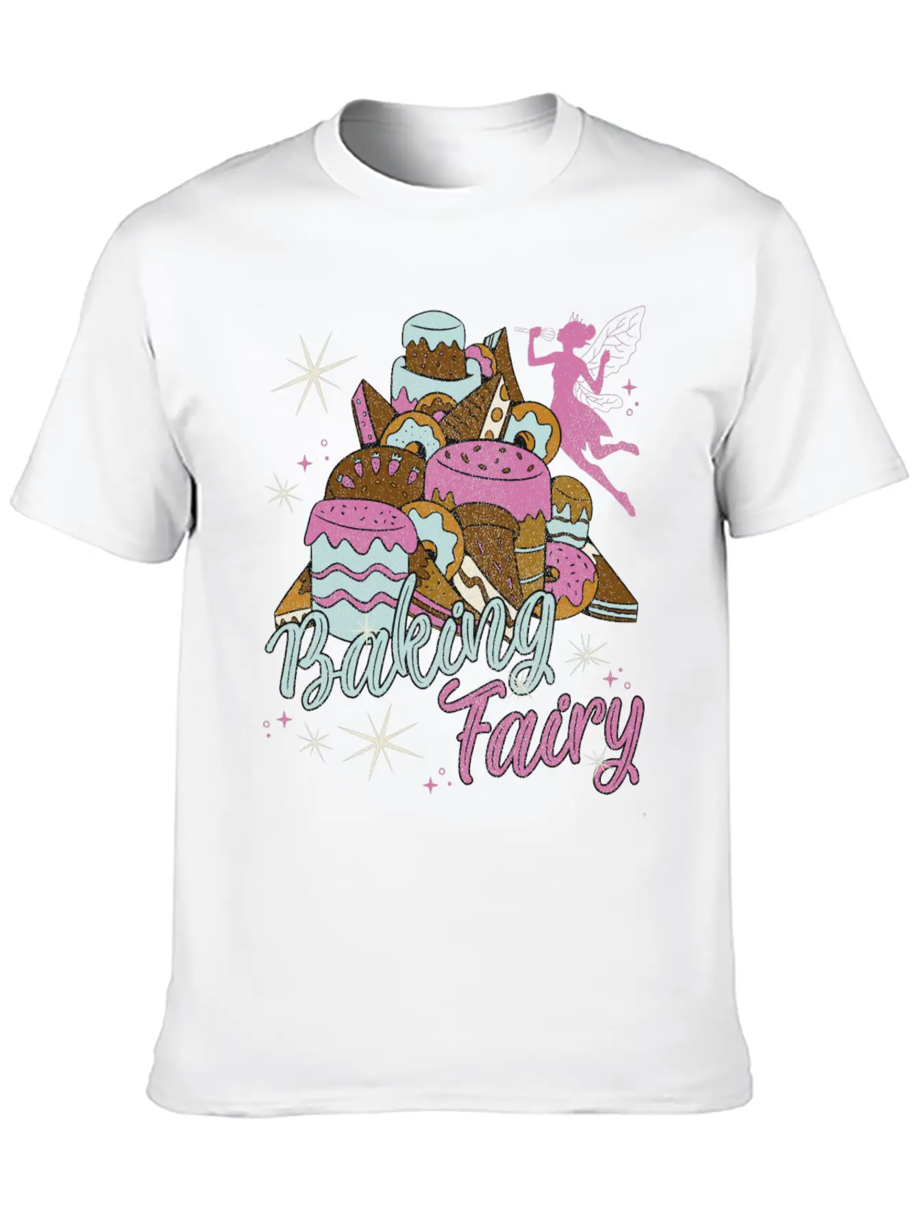 Baking Fairy Doing Magic - Gift Idea For Baking Classic Cotton Tee – Unisex Comfort For Any Season