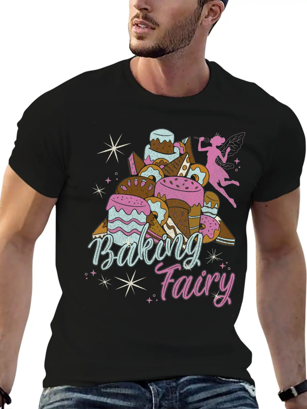 Baking Fairy Doing Magic - Gift Idea For Baking Classic Cotton Tee – Unisex Comfort For Any Season