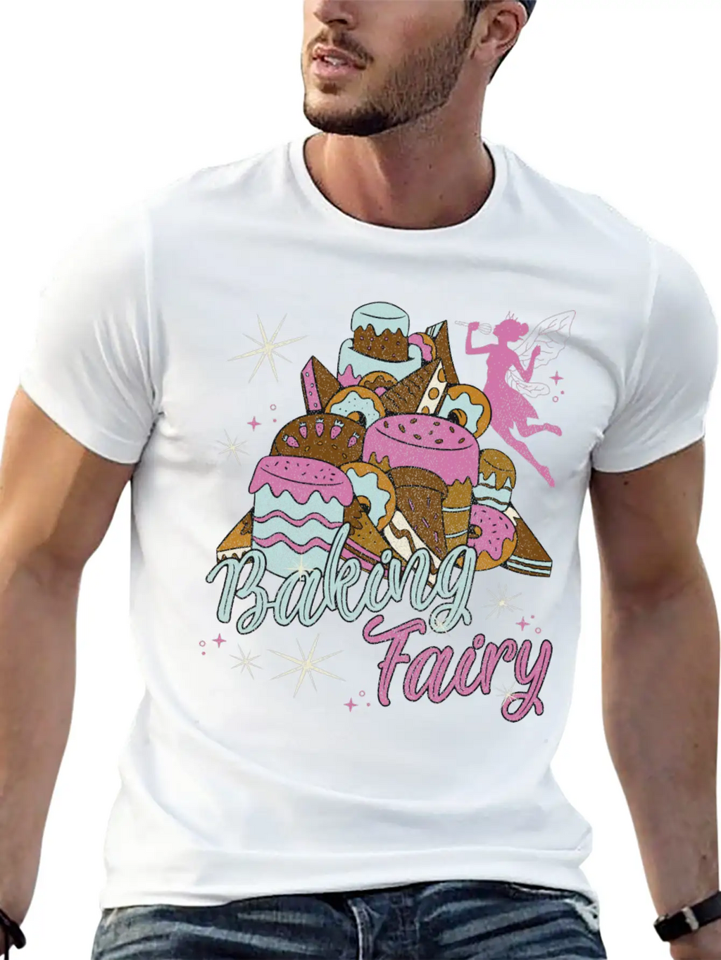 Baking Fairy Doing Magic - Gift Idea For Baking Classic Cotton Tee – Unisex Comfort For Any Season