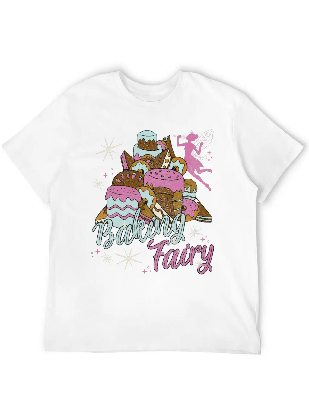 Baking Fairy Doing Magic - Gift Idea For Baking Classic Cotton Tee – Unisex Comfort For Any Season