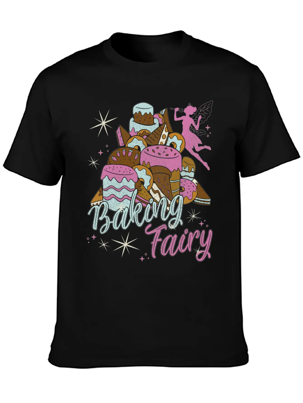 Baking Fairy Doing Magic - Gift Idea For Baking Classic Cotton Tee – Unisex Comfort For Any Season