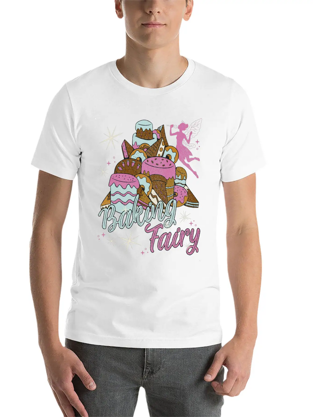 Baking Fairy Doing Magic - Gift Idea For Baking Classic Cotton Tee – Unisex Comfort For Any Season