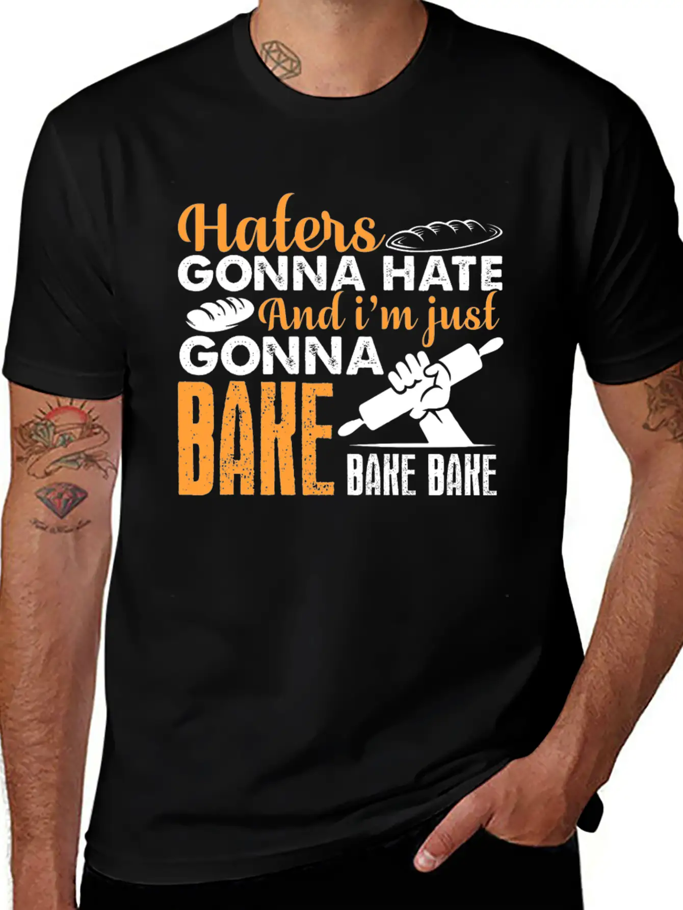 Baking Tee Shirt Basic Graphic T-Shirt – Daily Comfort In Soft Cotton