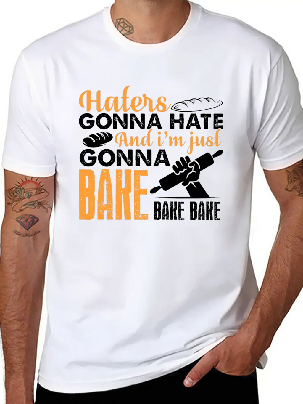 Baking Tee Shirt Basic Graphic T-Shirt – Daily Comfort In Soft Cotton