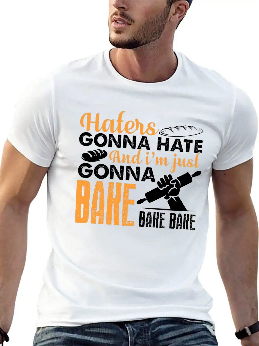 Baking Tee Shirt Basic Graphic T-Shirt – Daily Comfort In Soft Cotton