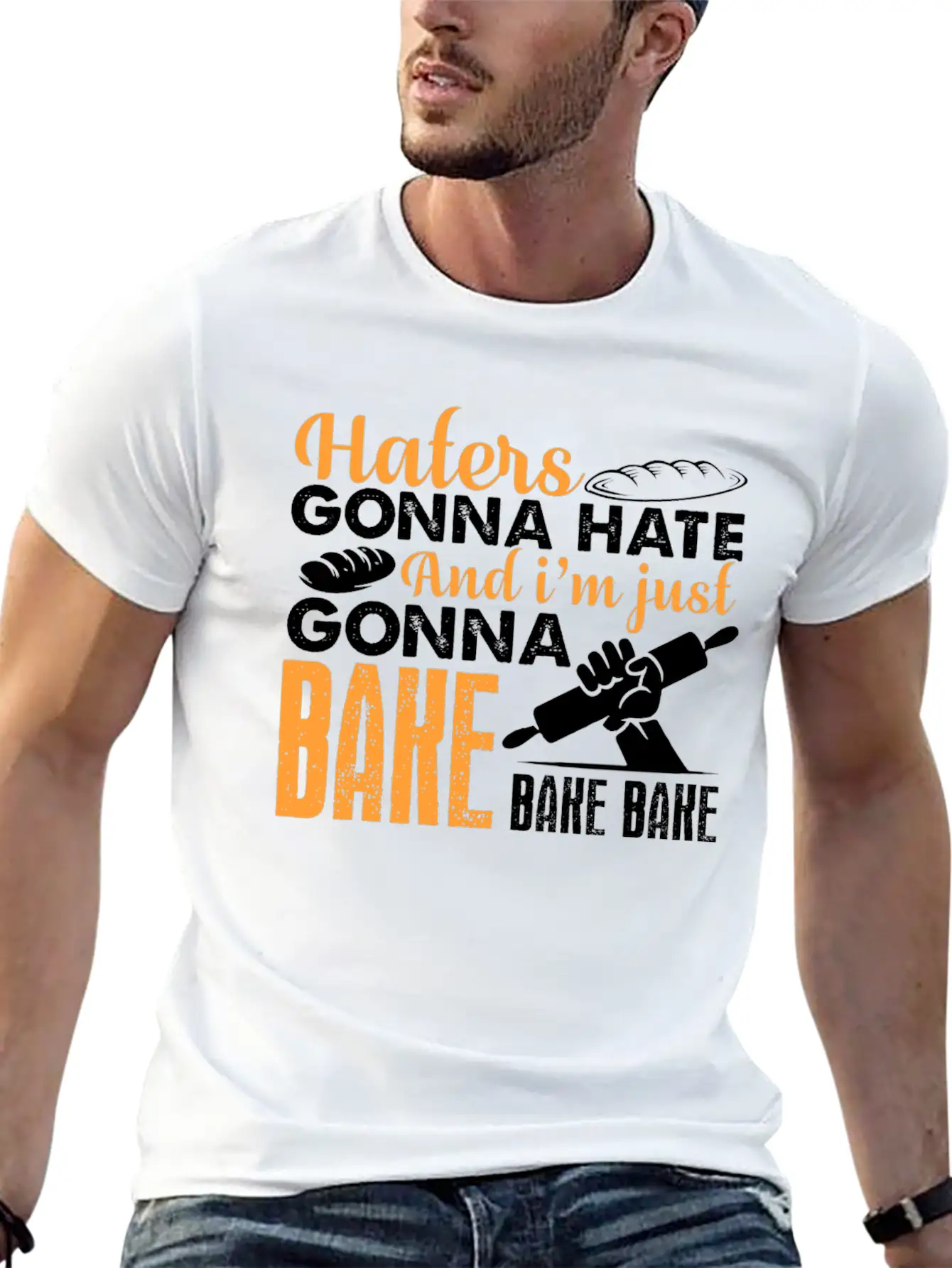 Baking Tee Shirt Basic Graphic T-Shirt – Daily Comfort In Soft Cotton