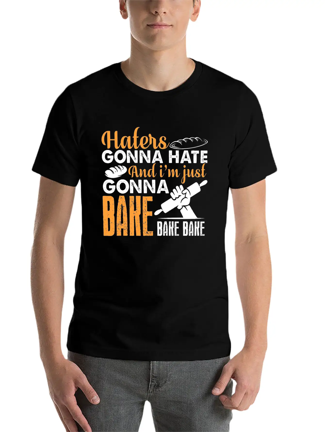 Baking Tee Shirt Basic Graphic T-Shirt – Daily Comfort In Soft Cotton