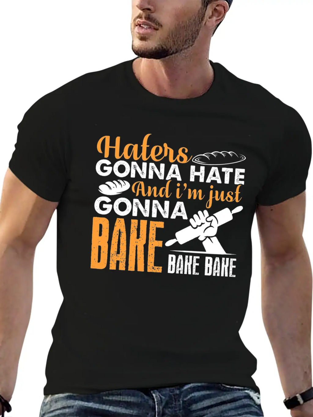 Baking Tee Shirt Basic Graphic T-Shirt – Daily Comfort In Soft Cotton