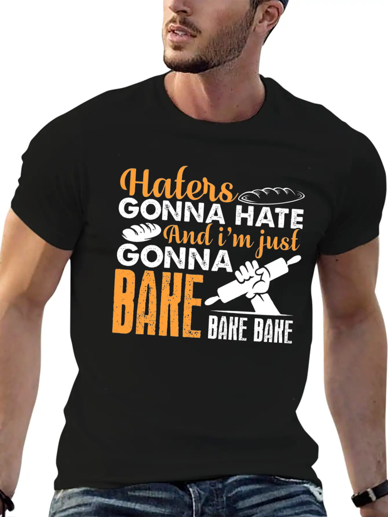 Baking Tee Shirt Basic Graphic T-Shirt – Daily Comfort In Soft Cotton