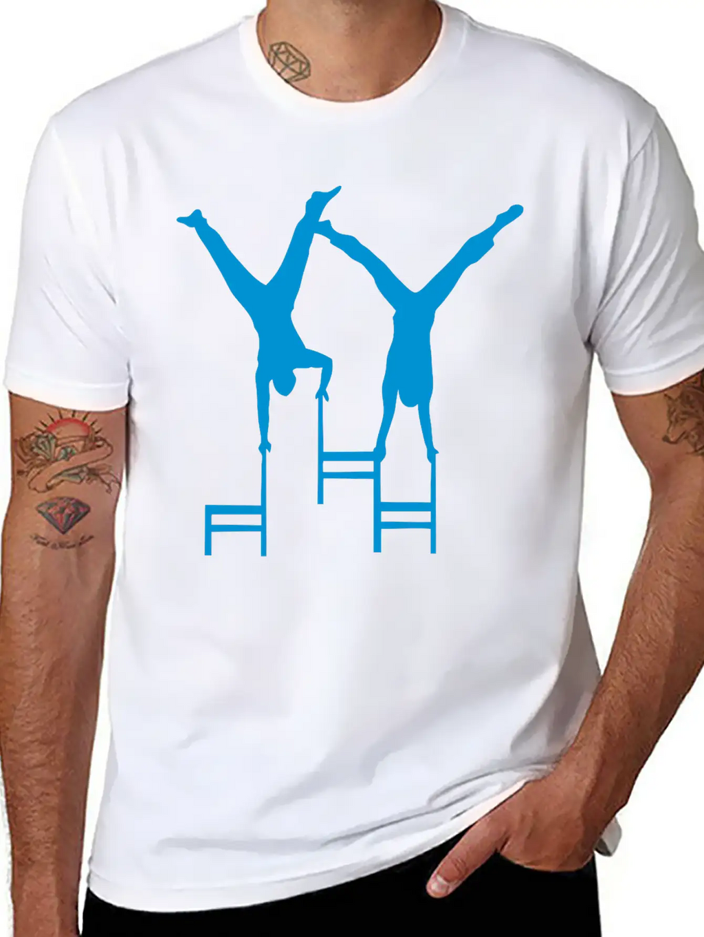 Balance Chair Circus 2 Basic Graphic T-Shirt – Daily Comfort In Soft Cotton