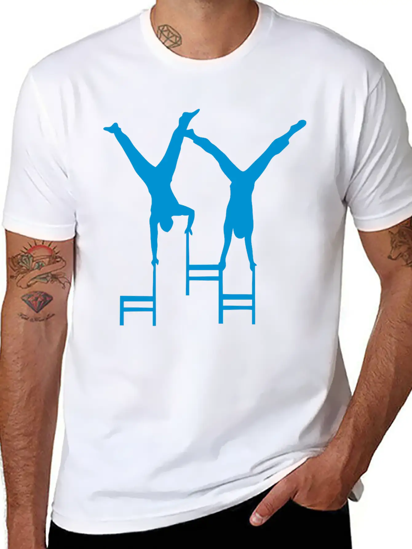Balance Chair Circus 2 Basic Graphic T-Shirt – Daily Comfort In Soft Cotton