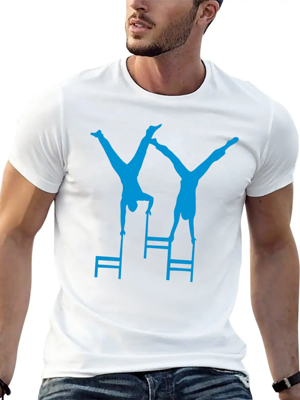 Balance Chair Circus 2 Basic Graphic T-Shirt – Daily Comfort In Soft Cotton