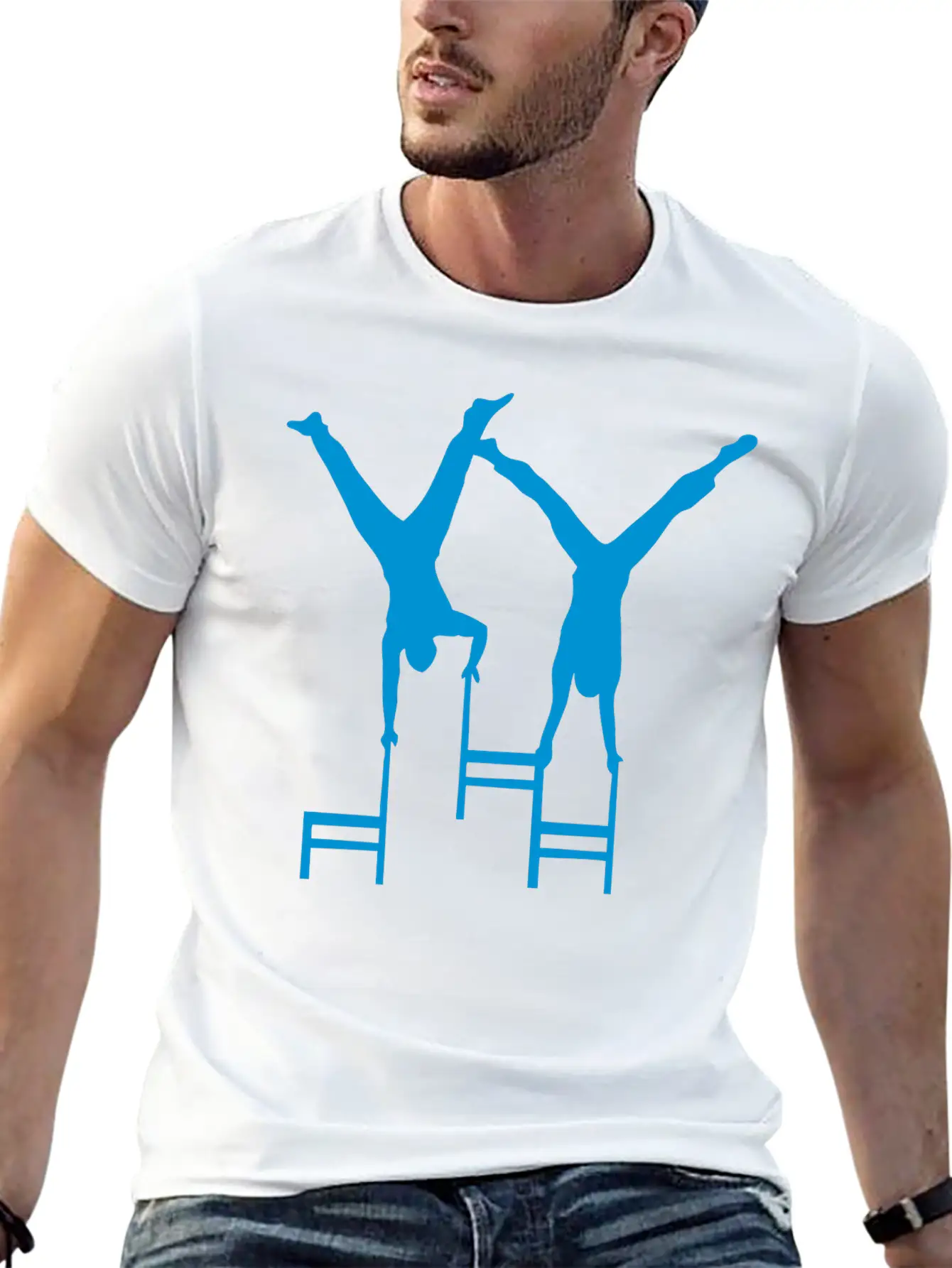 Balance Chair Circus 2 Basic Graphic T-Shirt – Daily Comfort In Soft Cotton
