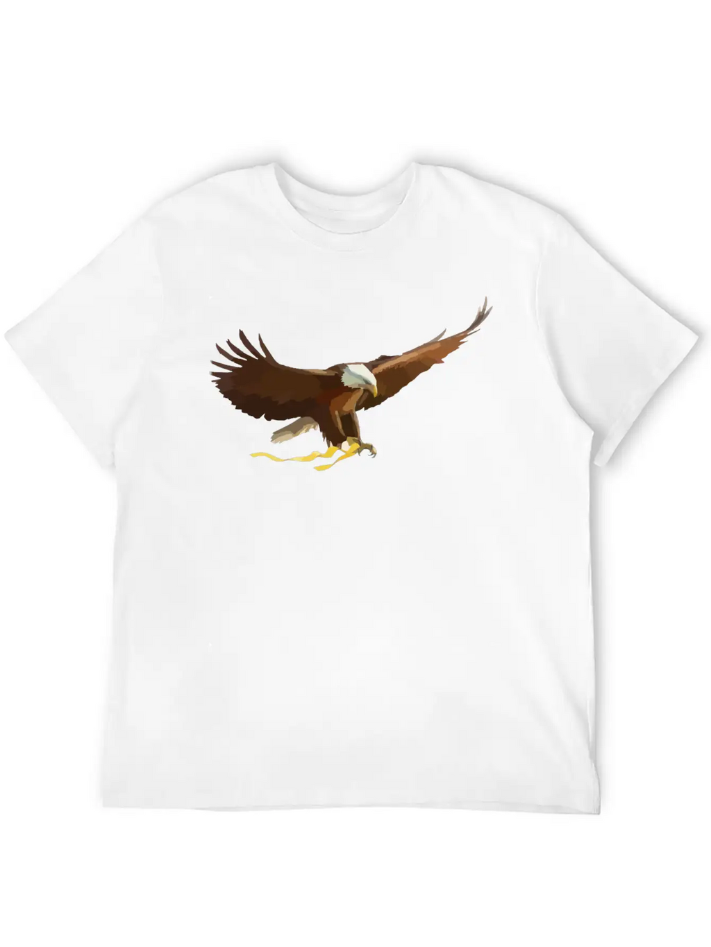 Bald-eagle-297517.png Stylish Everyday T-Shirt – Unisex Basic Cotton Tee
