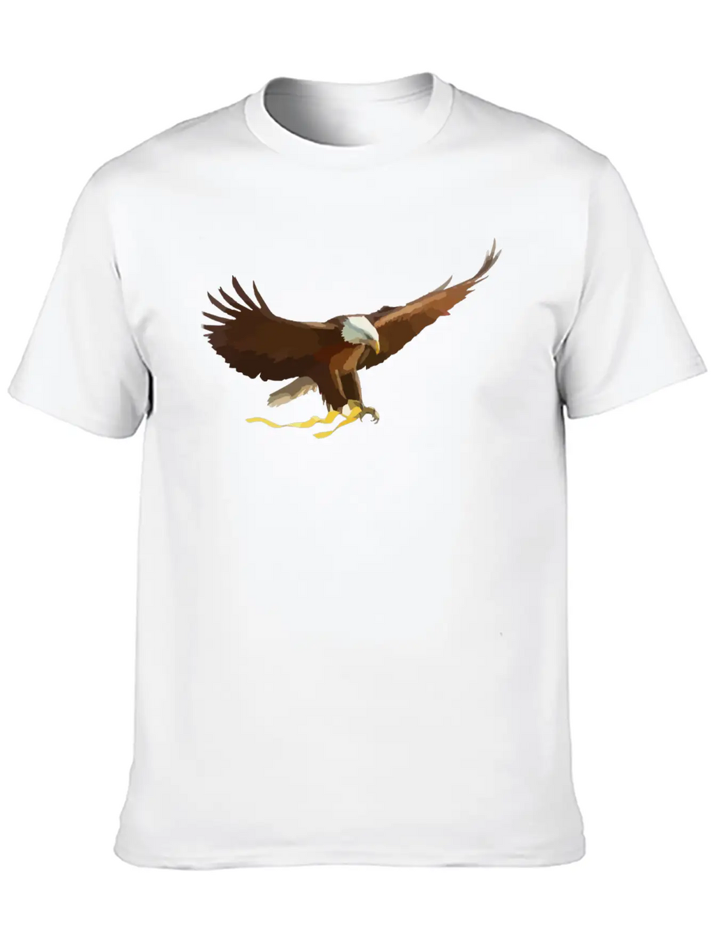 Bald-eagle-297517.png Stylish Everyday T-Shirt – Unisex Basic Cotton Tee