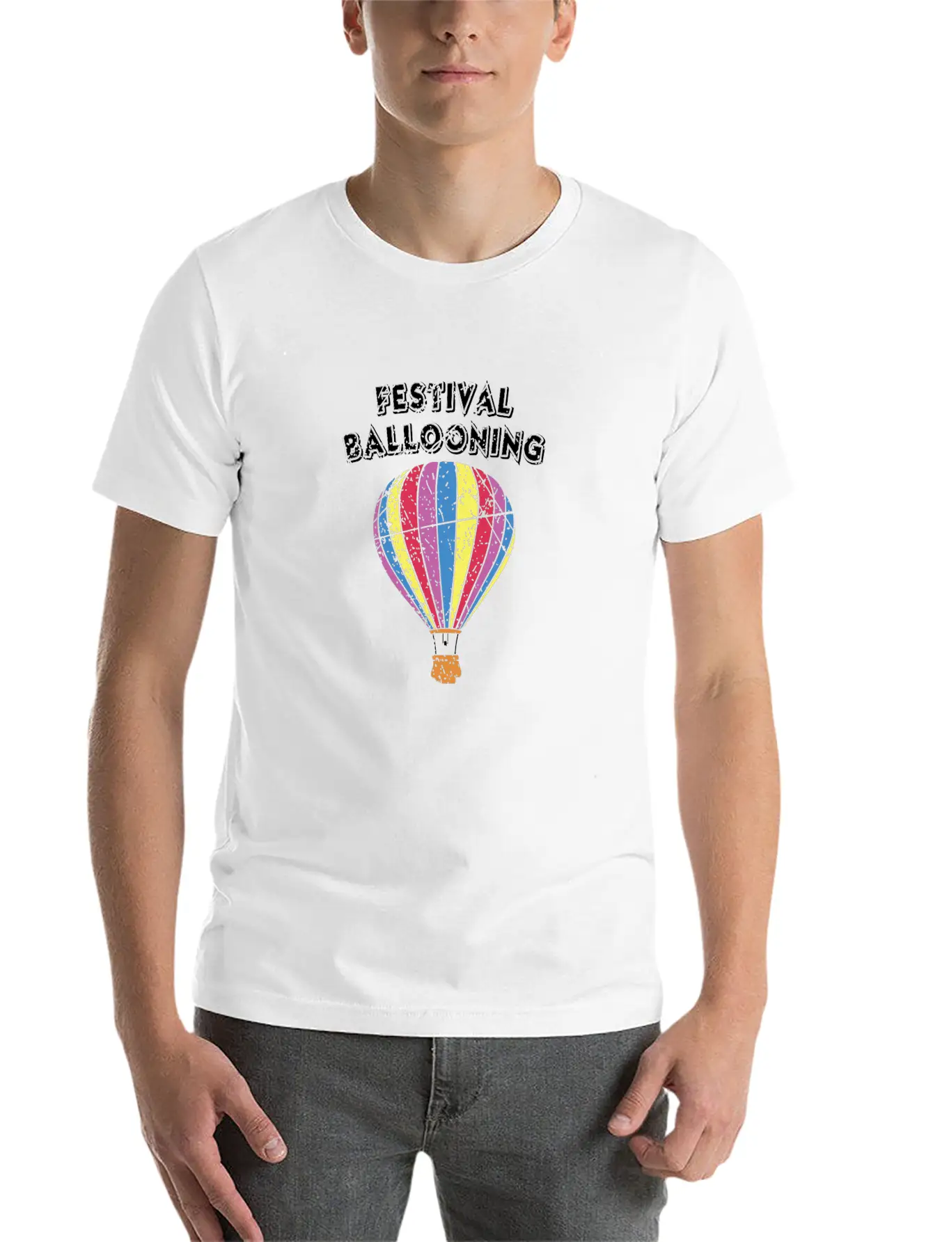 Ballooning Festival Hot Air Balloon Summer Shirt Essential Cotton Tee For Daily Outfits – Unisex Style