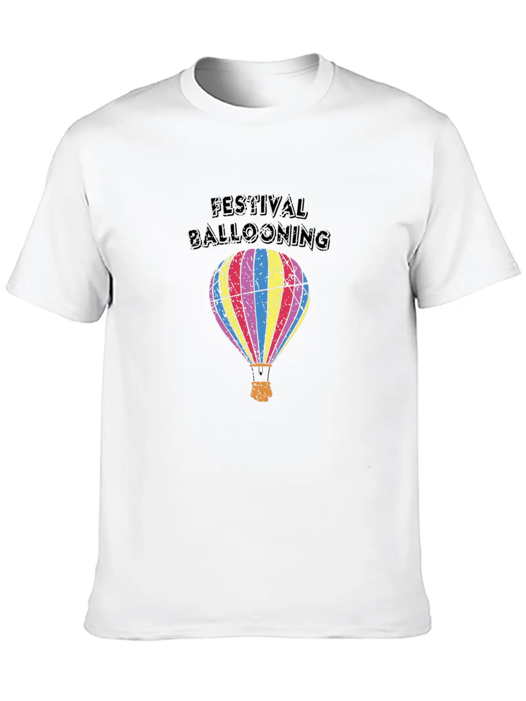 Ballooning Festival Hot Air Balloon Summer Shirt Essential Cotton Tee For Daily Outfits – Unisex Style