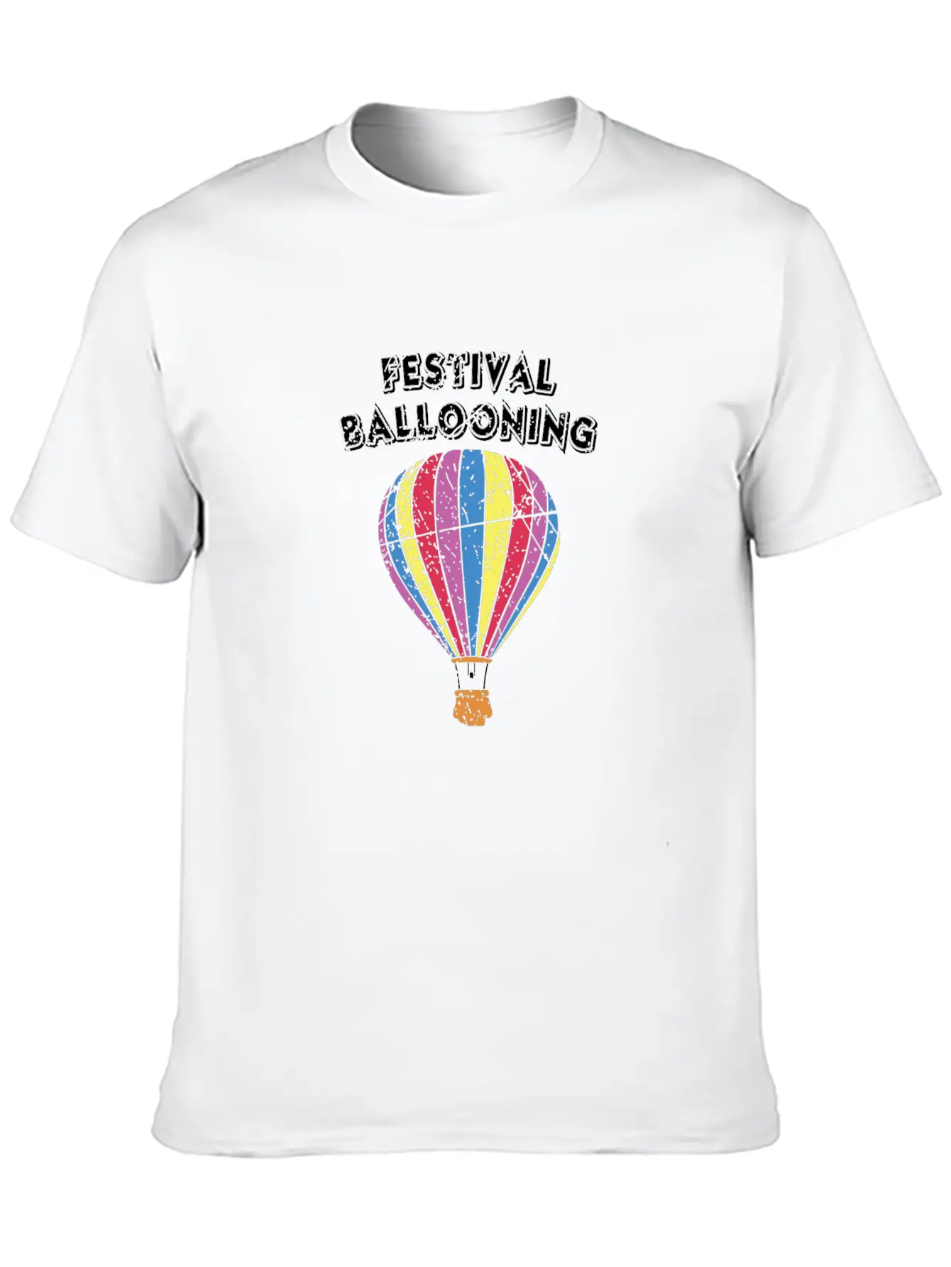Ballooning Festival Hot Air Balloon Summer Shirt Essential Cotton Tee For Daily Outfits – Unisex Style