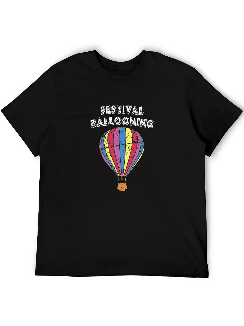 Ballooning Festival Hot Air Balloon Summer Shirt Essential Cotton Tee For Daily Outfits – Unisex Style