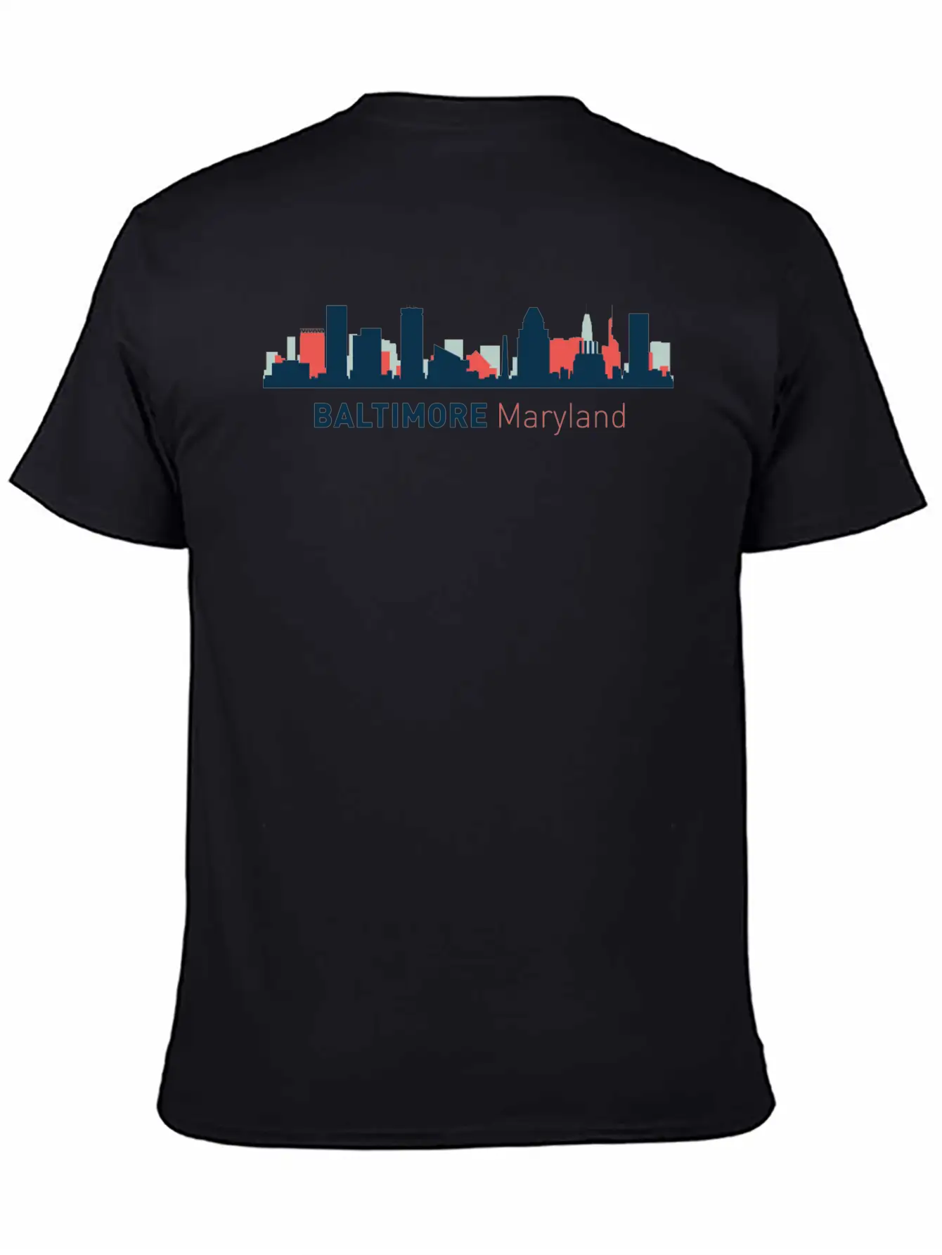 Baltimore, Maryland Breathable Soft Cotton T-Shirt – Timeless Casual Look