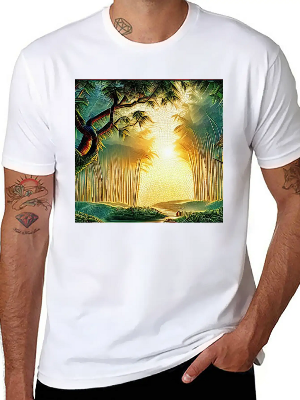 Bamboo Breathable Soft Cotton T-Shirt – Timeless Casual Look