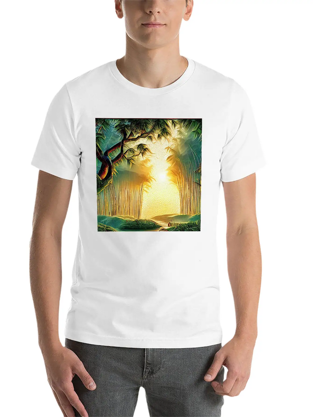 Bamboo Breathable Soft Cotton T-Shirt – Timeless Casual Look