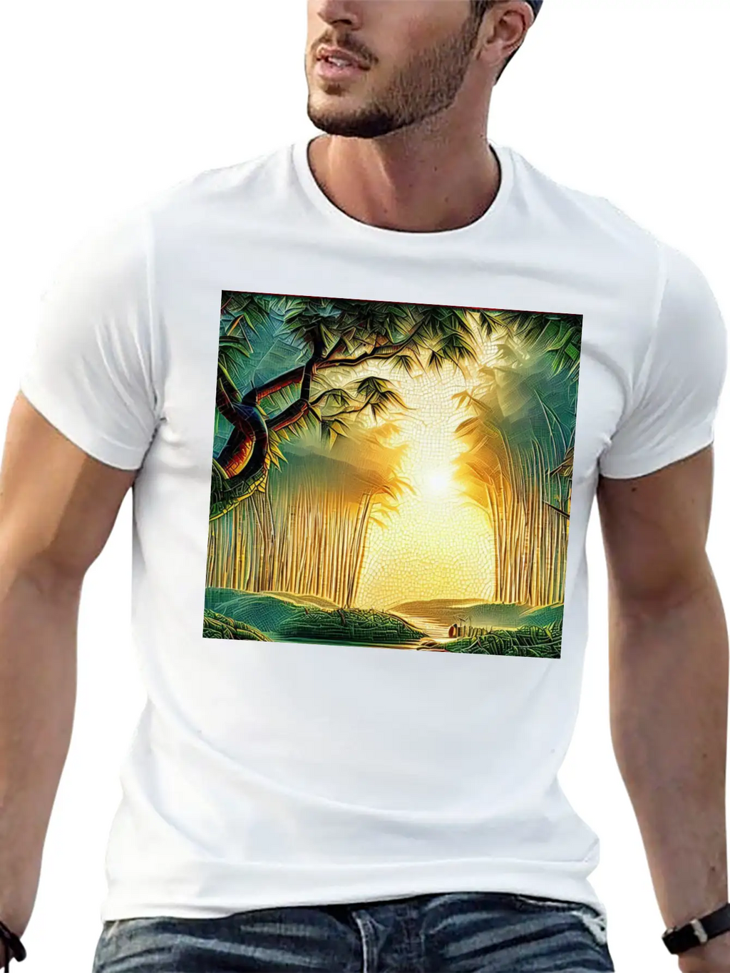 Bamboo Breathable Soft Cotton T-Shirt – Timeless Casual Look