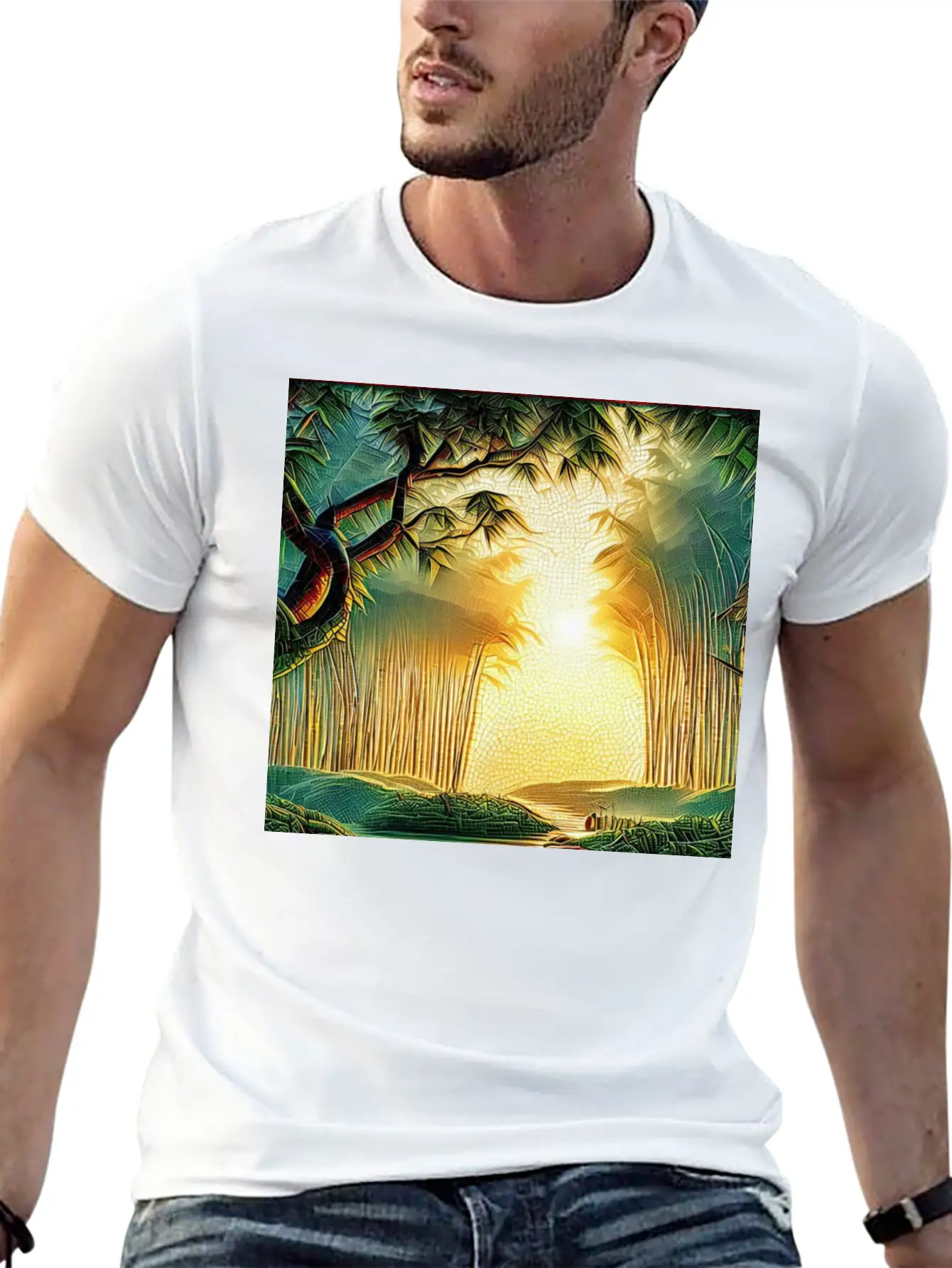 Bamboo Breathable Soft Cotton T-Shirt – Timeless Casual Look