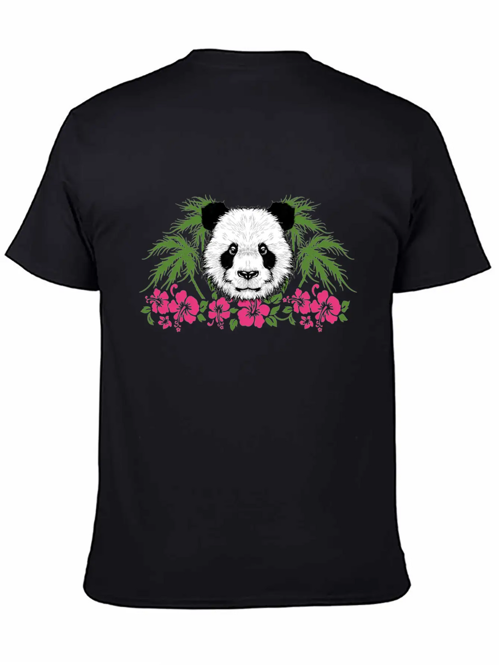 Bamboo Panda Panda Harbor Panda Head Girl Outfit Breathable Soft Cotton T-Shirt – Timeless Casual Look
