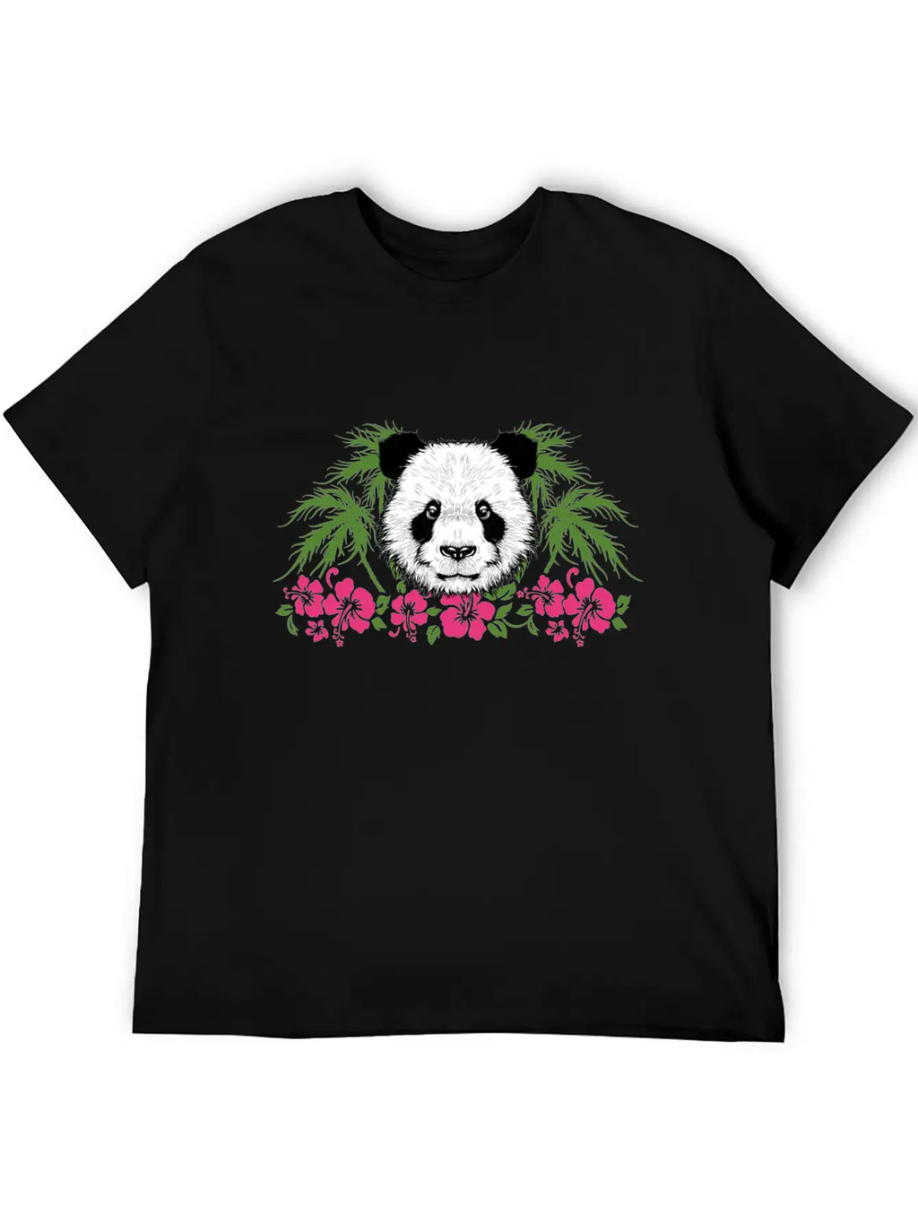 Bamboo Panda Panda Harbor Panda Head Girl Outfit Breathable Soft Cotton T-Shirt – Timeless Casual Look