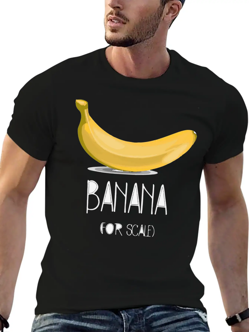 Banana For Scale Stylish Everyday T-Shirt – Unisex Basic Cotton Tee