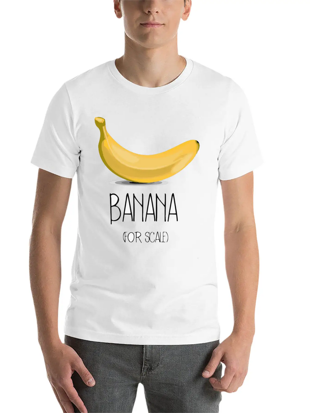 Banana For Scale Stylish Everyday T-Shirt – Unisex Basic Cotton Tee
