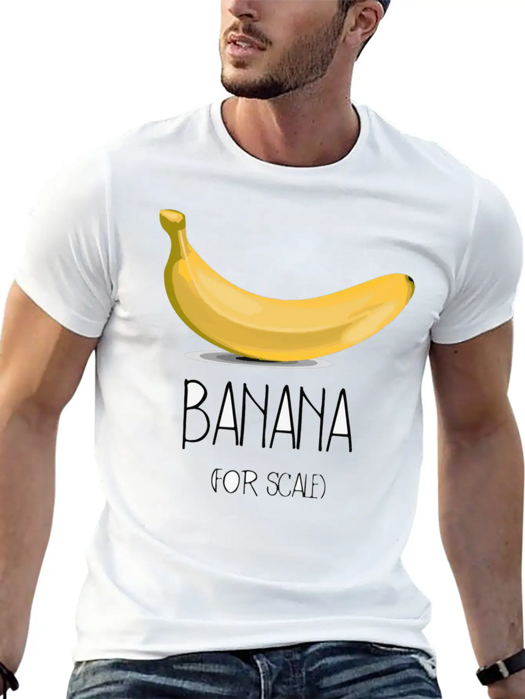 Banana For Scale Stylish Everyday T-Shirt – Unisex Basic Cotton Tee