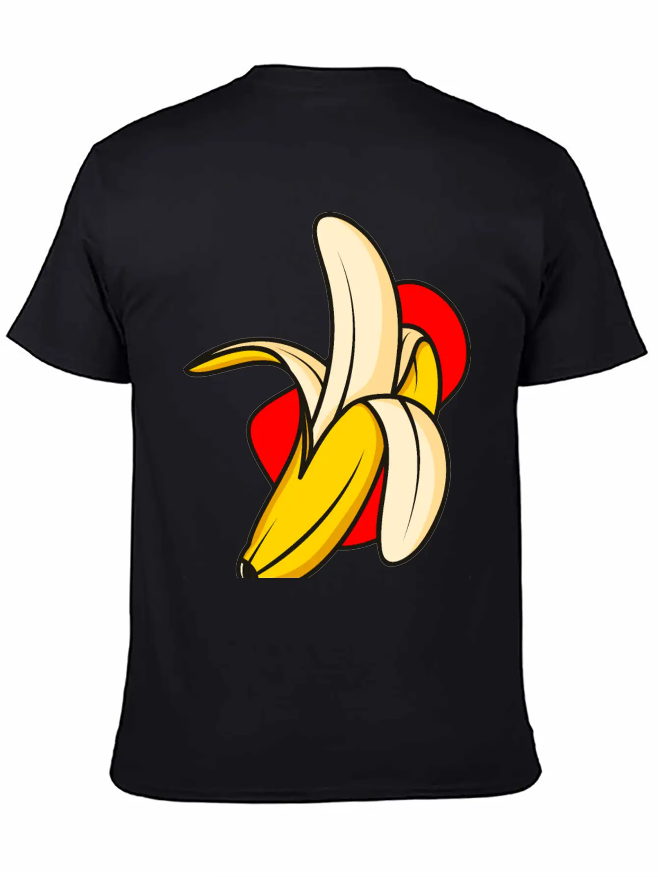 Banana Vector Illustration Classic Cotton Tee – Unisex Comfort For Any Season