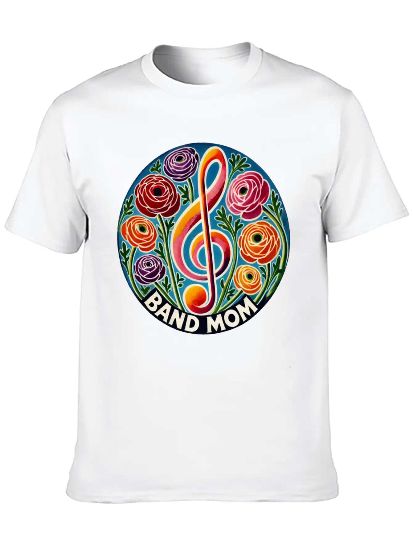 Band Mom Timeless Short Sleeve Tee – Comfy And Minimalist Design