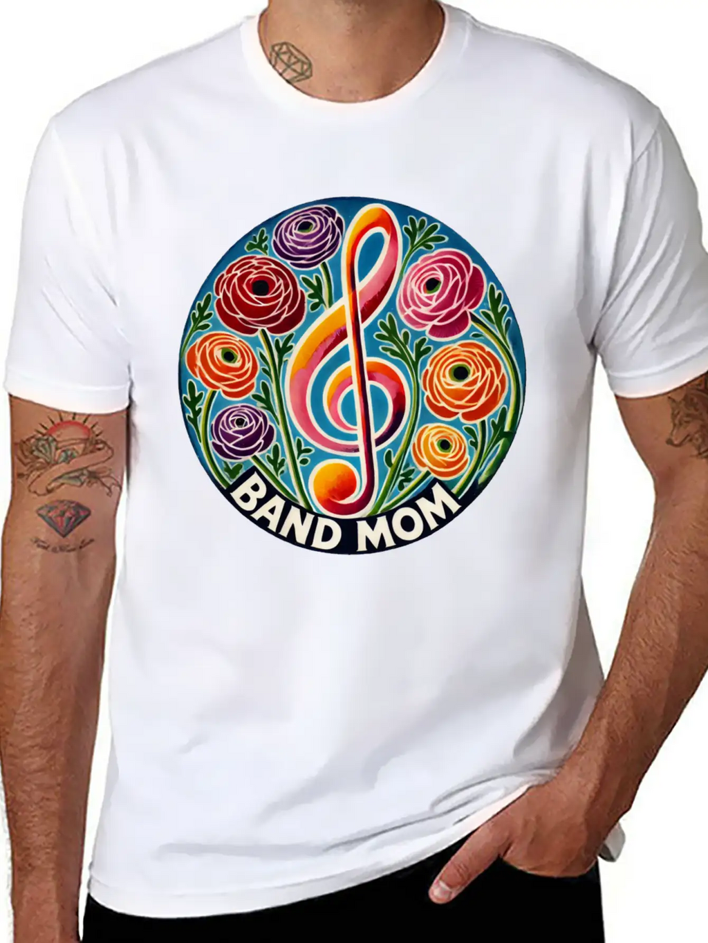 Band Mom Timeless Short Sleeve Tee – Comfy And Minimalist Design
