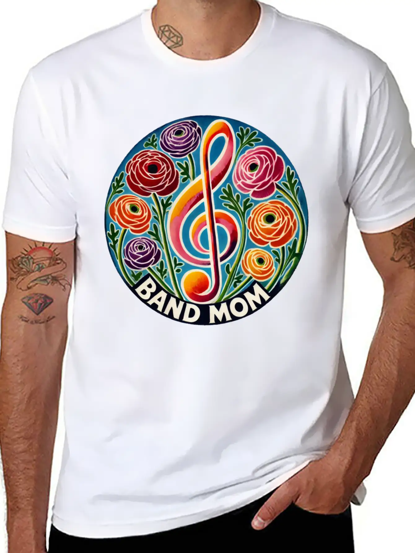 Band Mom Timeless Short Sleeve Tee – Comfy And Minimalist Design