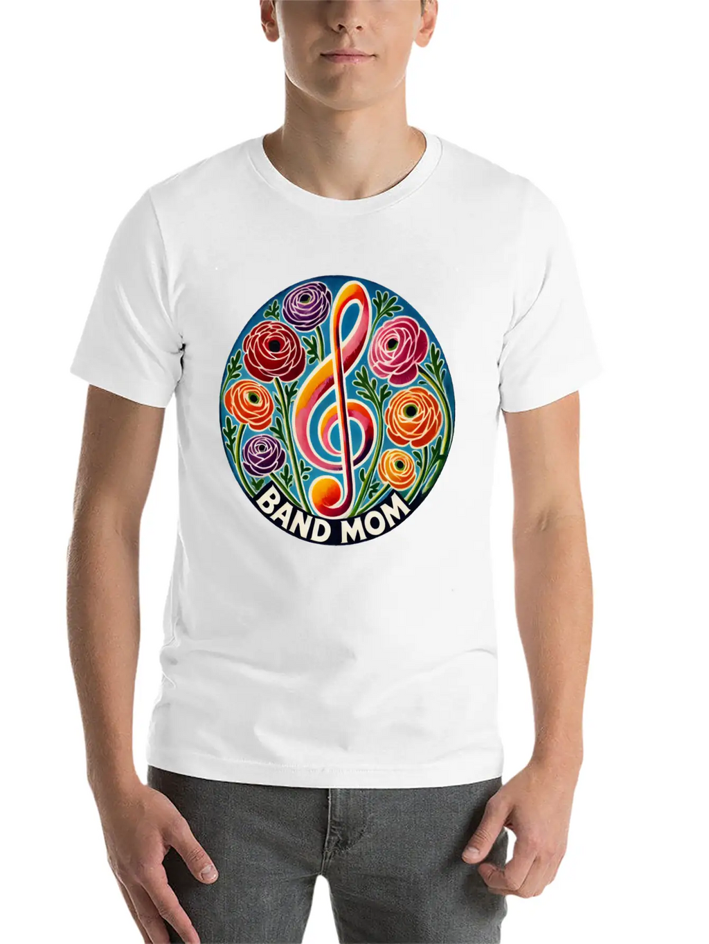 Band Mom Timeless Short Sleeve Tee – Comfy And Minimalist Design