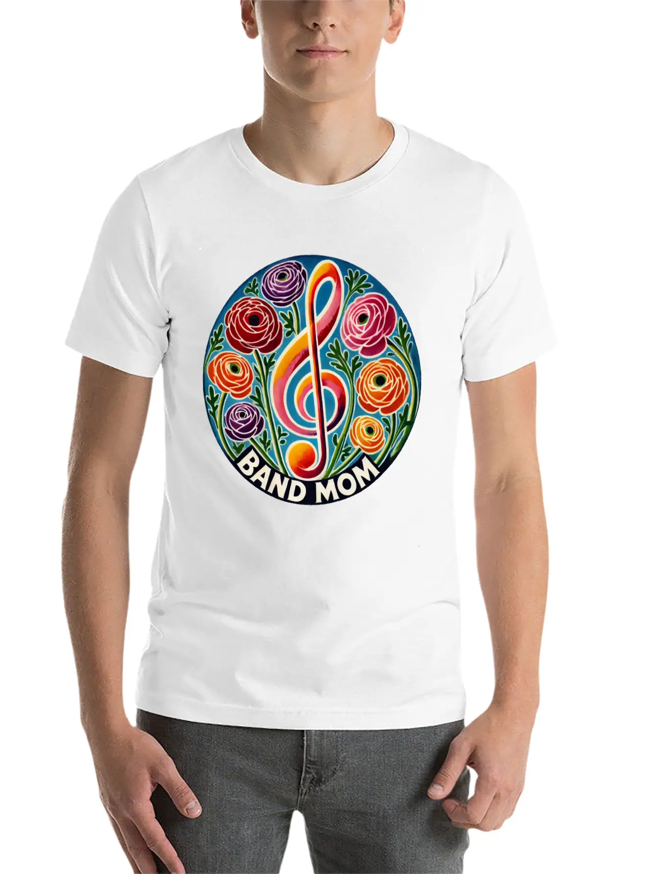 Band Mom Timeless Short Sleeve Tee – Comfy And Minimalist Design