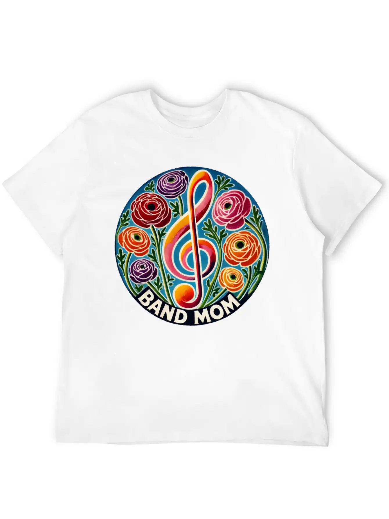Band Mom Timeless Short Sleeve Tee – Comfy And Minimalist Design