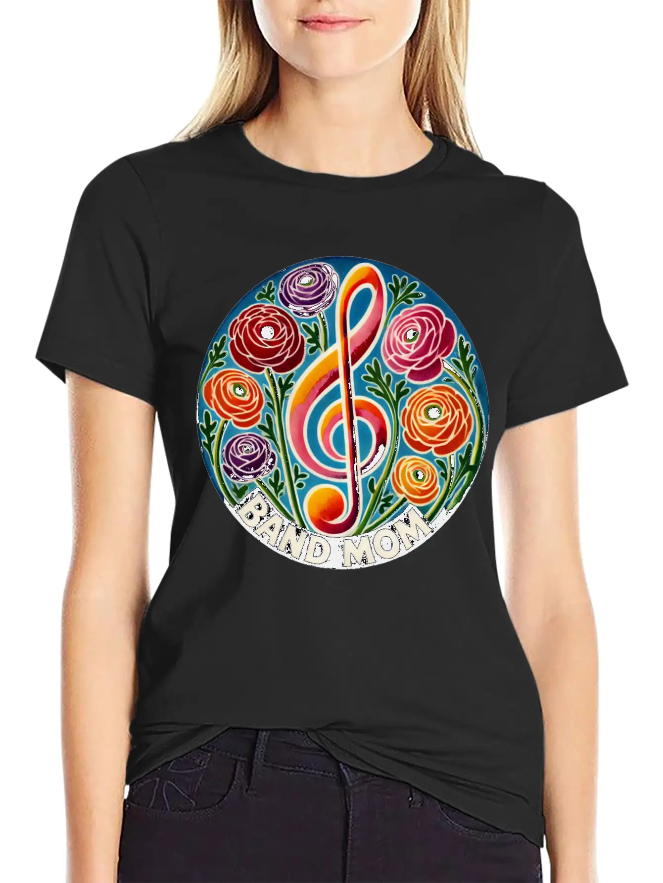Band Mom Timeless Short Sleeve Tee – Comfy And Minimalist Design
