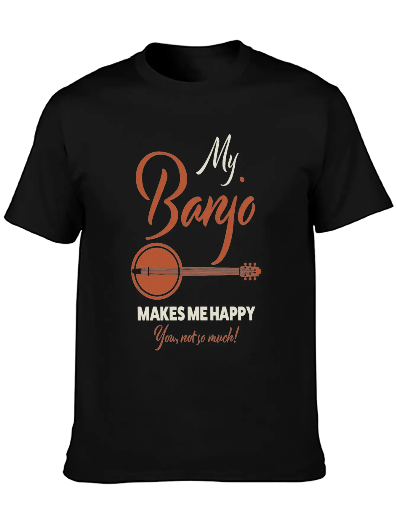 Banjo Country Essential Cotton Tee For Daily Outfits – Unisex Style