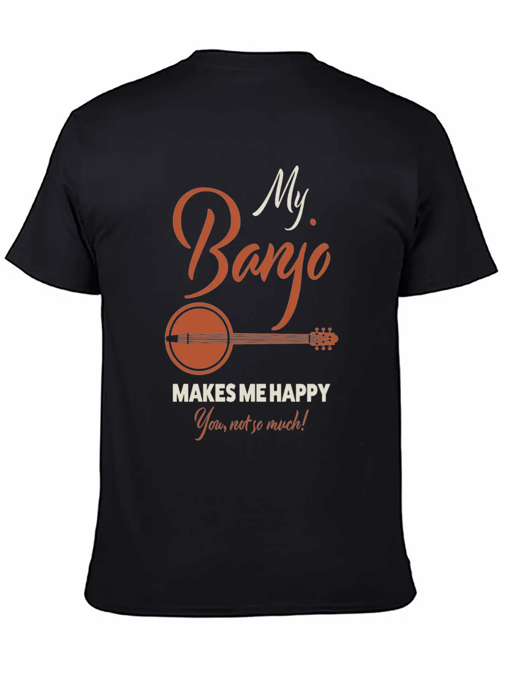 Banjo Country Essential Cotton Tee For Daily Outfits – Unisex Style